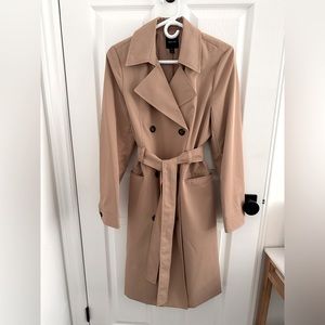 RW & Co Trench Coat - Size medium